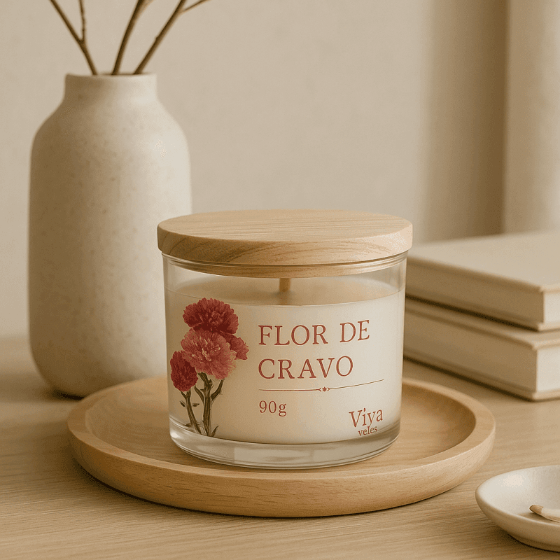 Vela Flor de Cravo - Imagem 2