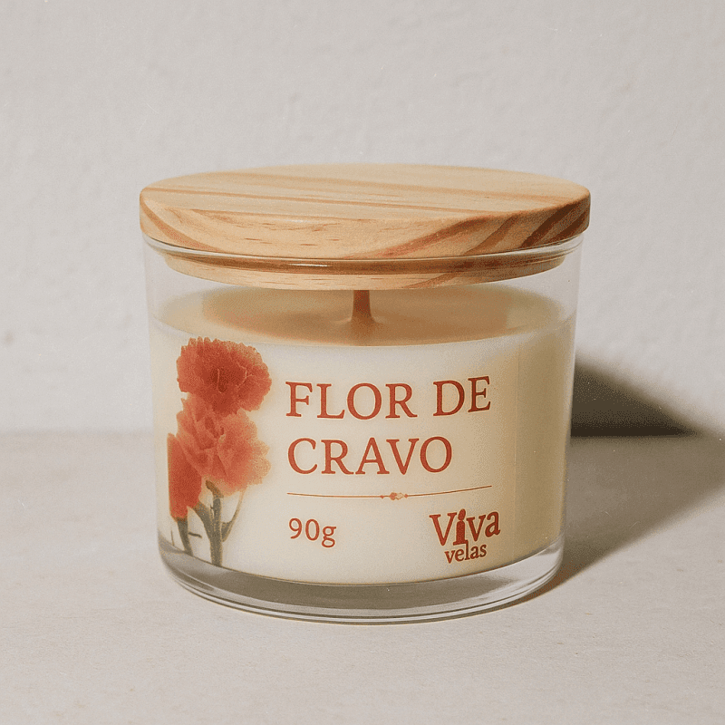 Vela Flor de Cravo - Imagem 1