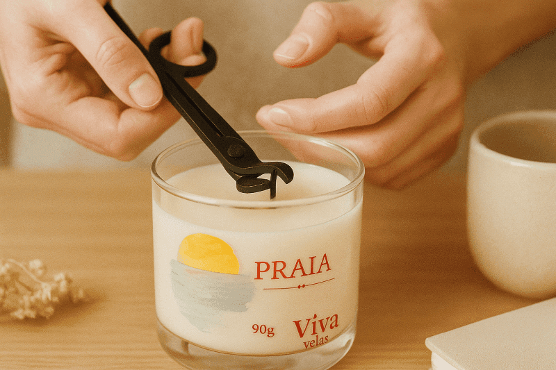 Cuidados essenciais com velas: como evitar túnel, fuligem, desperdício e melhorar a exalação
