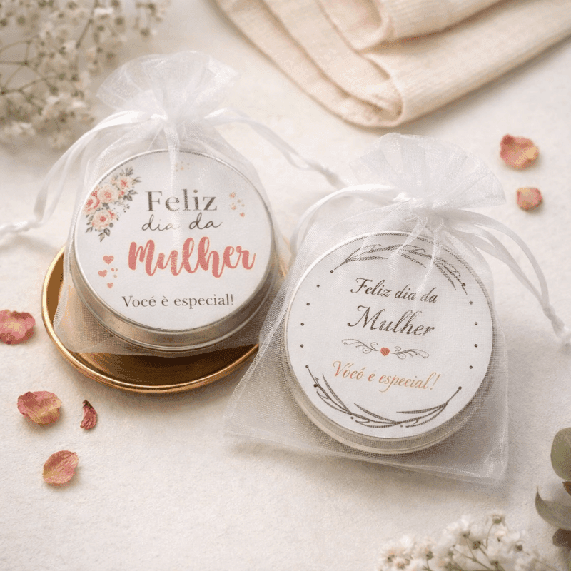 Vela Latinha Dia da Mulher - Imagem 1